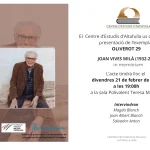 Presentació Oliverot 29 Altafulla