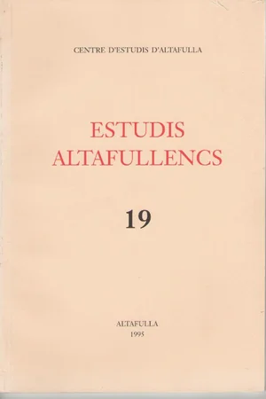 Estudis Altafullencs 19