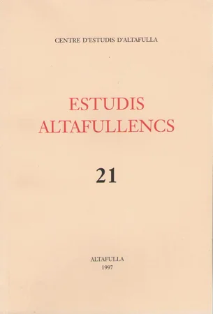 Estudis Altafullencs 21