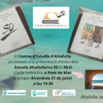 Presentació Estudis Altafullencs 50.1 i 50.2 a Pont de Mar Altafulla